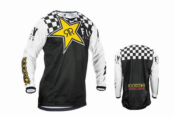 【2020モデル 一斉値下げ!!】FLY “KINETIC” MXジャージ ROCKSTAR ブラック/ホワイト/イエロー 【2020モデル 一斉値下げ!!】FLY “KINETIC” MXジャージ ROCKSTAR ブラック/ホワイト/イエロー